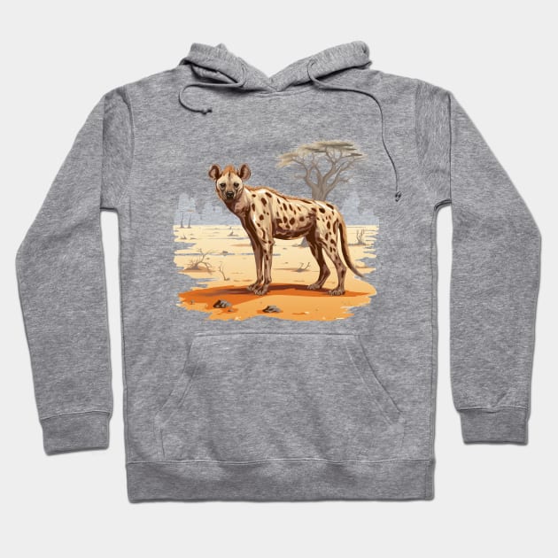 Spotted Hyena Hoodie by zooleisurelife